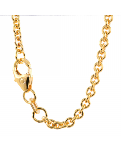 Ankerkette rund Halskette Breite 4,0 mm - 585 - 14 Karat Gold Auswahl Vaterartikel
