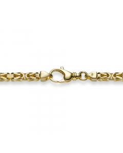 3,5 mm 21 cm 750 - 18 Karat Gold Halskette Königskette massiv Gold hochwertige Goldkette 23,1 g