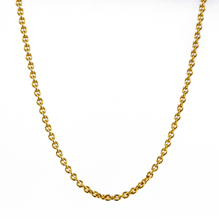 GOLD popular Kette 8k 333 49cm L 0,30cm B 11,30g Gelb Gold.