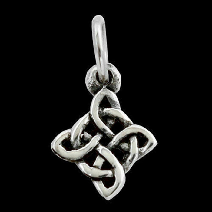 Celtic-Erdsymbol klein Schmuck Anhänger 925er Silber 15x9mm