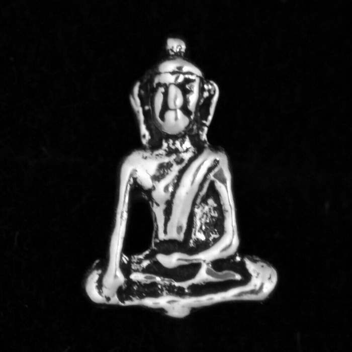 Ohrstecker Kleiner Buddha  8 mm 925er Silber