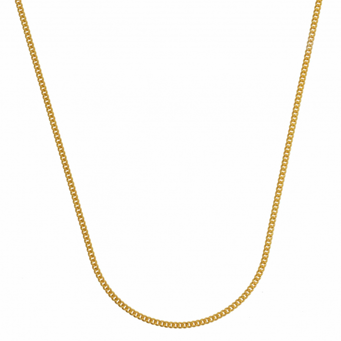 Goldkette Panzerkette Breite 0,8mm - 585-14 Karat Gold