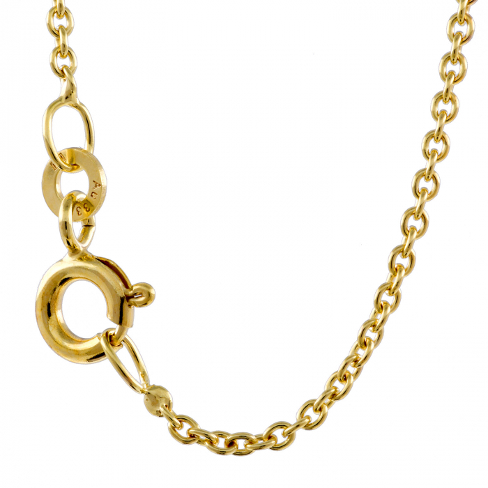 Goldkette Ankerkette Länge 45cm - Breite 1,3mm - 333-8 Karat Gold