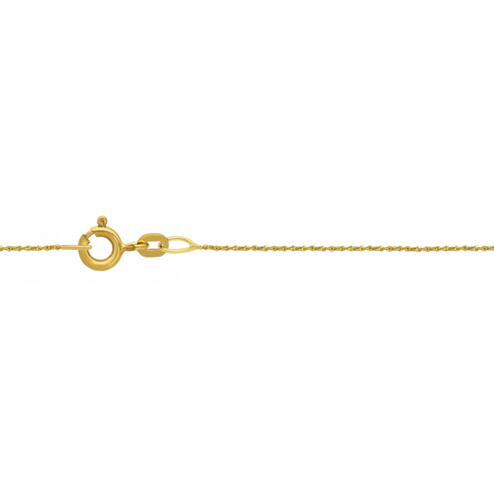 0,7 mm 42 cm 333 - 8 Karat Gold Halskette Criss-Cross Kette massiv Gold hochwertige Goldkette  0,75 g