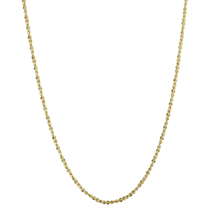 Criss-Cross Kette Halskette  333 8 Karat Gold Breite 0,7 mm  Kettenlän