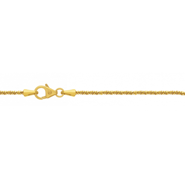 1,4 mm 40 cm 333 - 8 Karat Gold Halskette Criss-Cross Kette massiv Gold hochwertige Goldkette  1,7 g