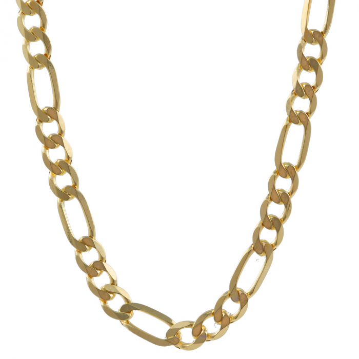 Goldkette Figarokette Länge 45cm - Breite 3,1mm - 333-8 Karat Gold