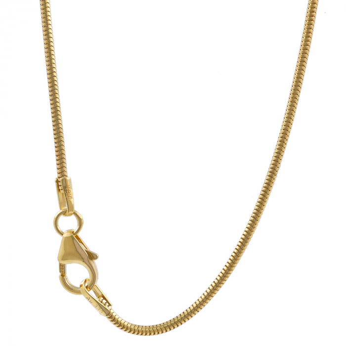 Goldkette Schlangenkette Länge 38cm - Breite 1,2mm - 333-8 Karat Gold