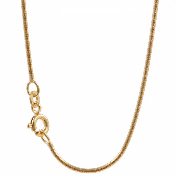 Goldkette Schlangenkette Länge 38cm - Breite 1,1mm - 333-8 Karat Gold