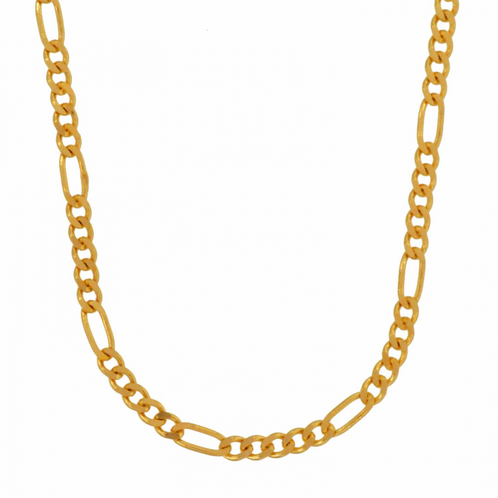 Goldkette Figarokette Länge 36cm - Breite 1,9mm - 585-14 Karat Gold