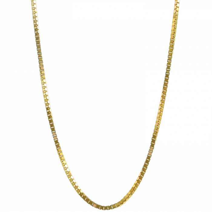 Goldkette Venezianerkette Länge 42cm - Breite 0,7mm - 585-14 Karat Gol