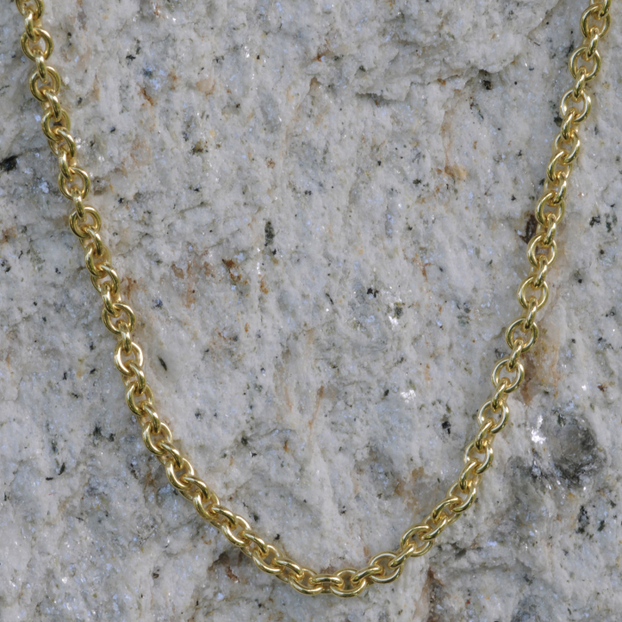 Goldkette Ankerkette Breite 3,2mm - 750-18 Karat Gold