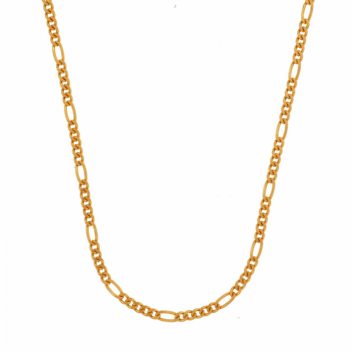 Goldkette Figarokette Breite 1,5mm - 750-18 Karat Gold