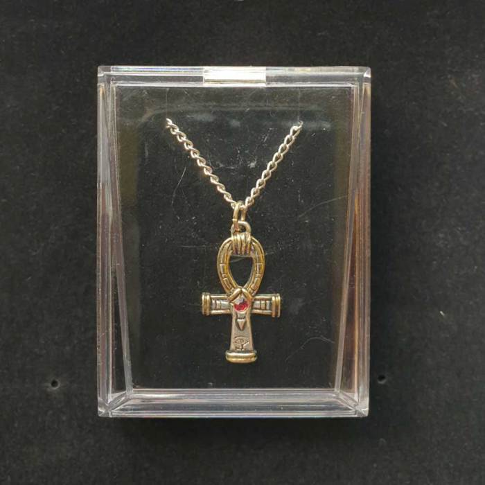 Ankh (klein) Anhänger Schmuck - Ägyptisch , Ankh + Kette - 29x17mm