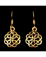 Ohrhänger, Ohrringe Celtic Earth Keltischer Knoten Bohemia Bronze Schmuck