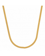 Goldkette Panzerkette Halskette Breite 1,4 mm massiv 585-14 Karat Gold