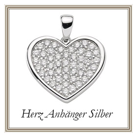 Herz Anhänger aus Silber